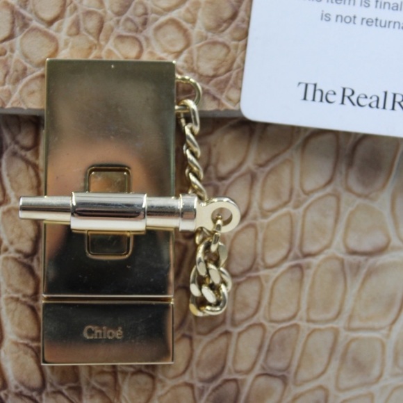 CHLOÉ Drew embossed crossbody bag - Picture 5 of 17